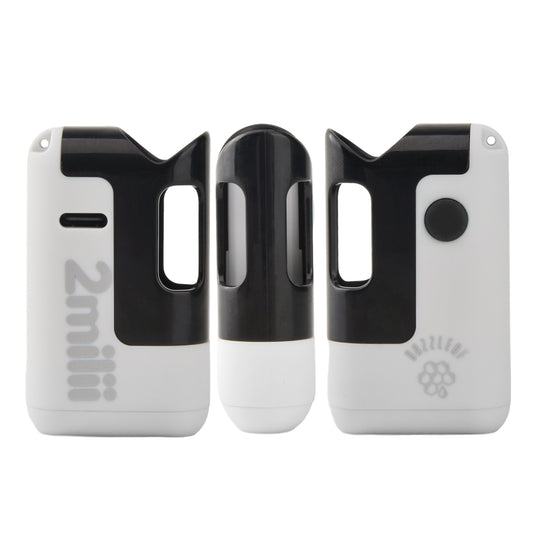 2Milii Concealable 510 Thread Vape Battery – 650mAh Variable Voltage with Preheat and Type-C Charging