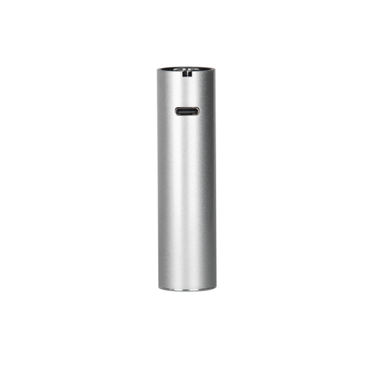 LONGMADA Motar 3 510 Thread Battery (Silver) – Adjustable Vape Battery with Type-C Charger for Wax and Herb