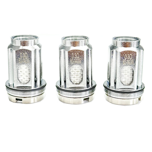 TFV18 Replacement Coils (3-Pack) – 0.3Ω Mesh Vape Coils | Premium Coil Vape Accessories for TFV18 Tanks