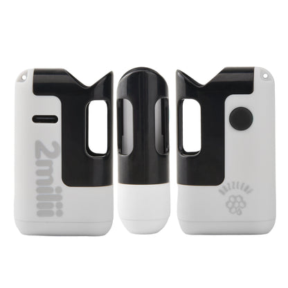 2Milii Concealable 510 Thread Vape Battery – 650mAh Variable Voltage with Preheat and Type-C Charging