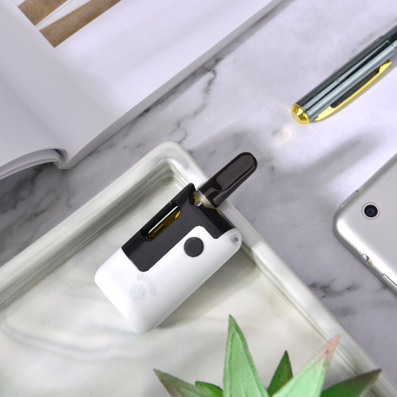 2Milii Concealable 510 Thread Vape Battery – 650mAh Variable Voltage with Preheat and Type-C Charging