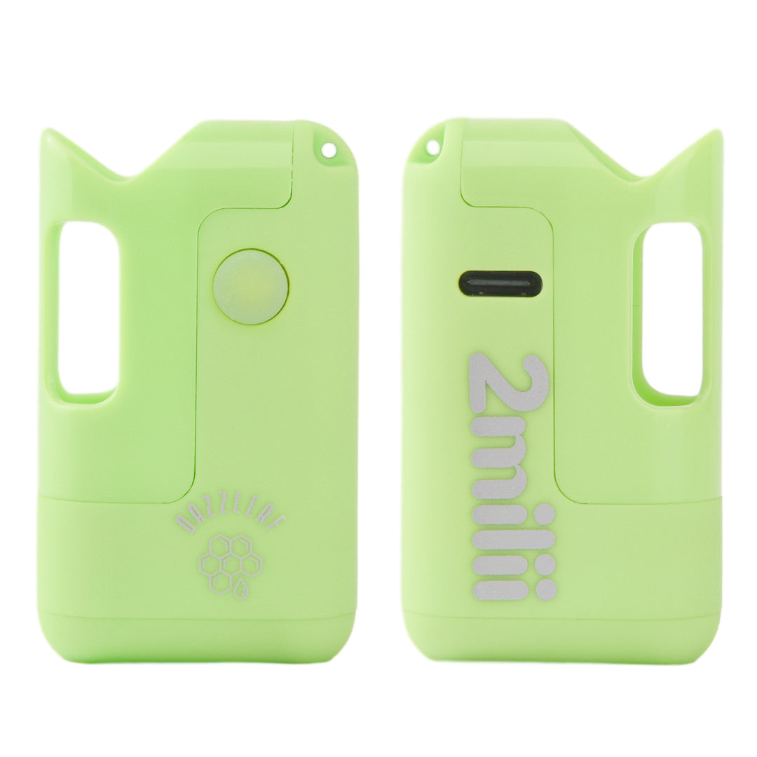 2Milii Super Mini 510 Thread Battery – Compact, Adjustable Voltage, Preheat Function, Type-C Charging for Vape Cartridges