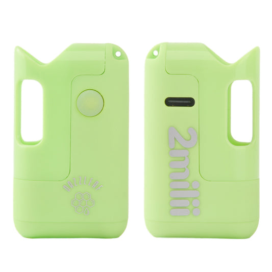 2Milii Super Mini 510 Thread Battery – Compact, Adjustable Voltage, Preheat Function, Type-C Charging for Vape Cartridges