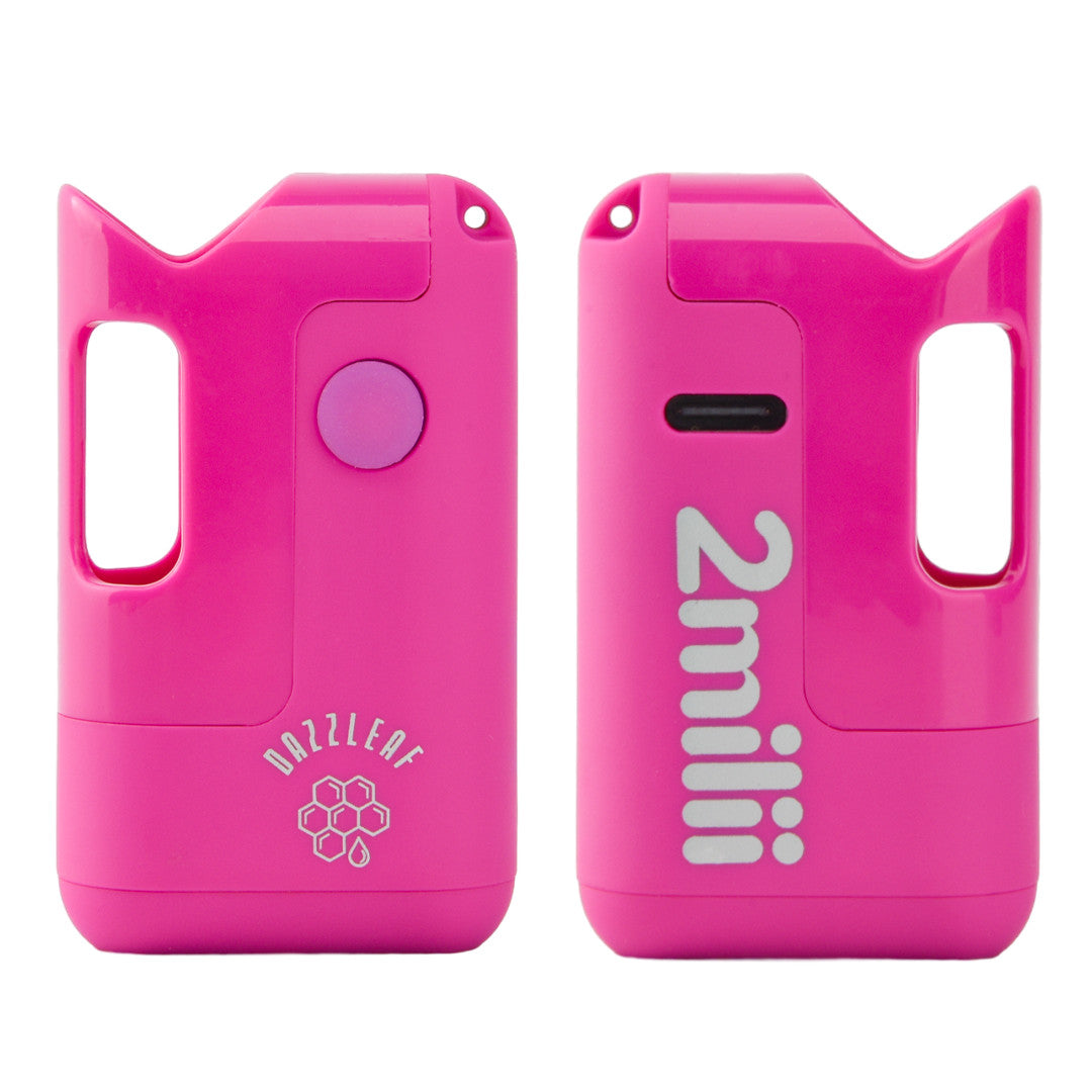 2Milii Super Mini 510 Thread Battery – 650mAh PreHeat, Adjustable Voltage, Type-C Charging for 0.5ML - 2ML Vape Cartridges