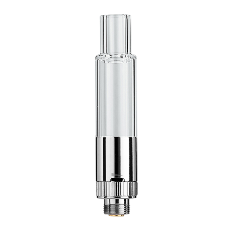 510 vape atomizer kit with glass stainless steel cartridge and 380mAh battery