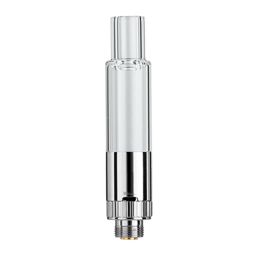 510 vape atomizer kit with glass stainless steel cartridge and 380mAh battery