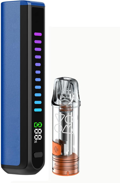 V-MOD Pod Vape E-Cigarette – Refillable Pod System with Built-in 800mAh Battery, 2ml Cartridge, Type-C Charging, LCD Display (No E-Liquid, No Nicotine)