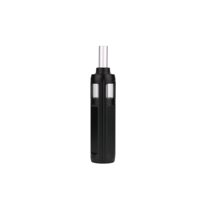 “All-quartz glass vape atomizer with 2600mAh battery, adjustable temperature control, and Type-C charging”