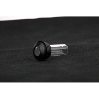 “All-quartz glass vape atomizer with 2600mAh battery, adjustable temperature control, and Type-C charging”