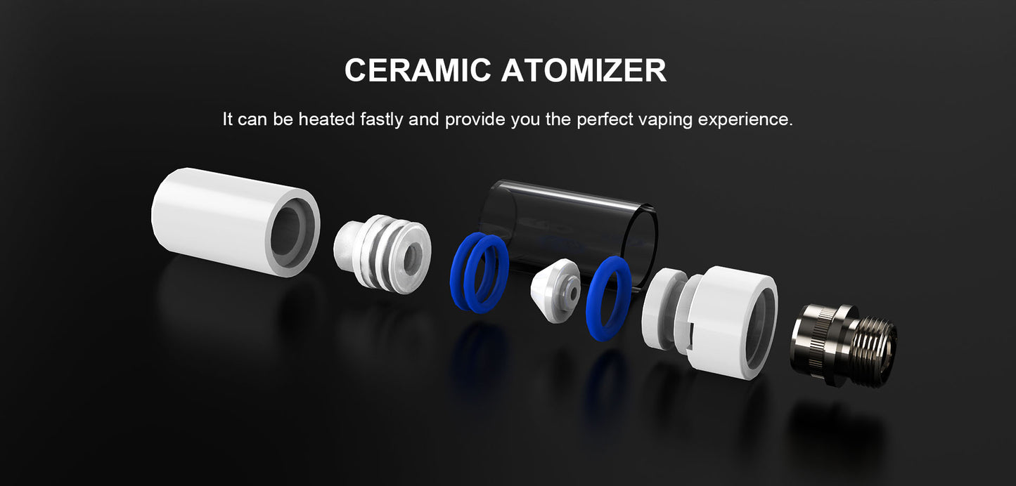 CBD Pipe Battery for Wax – 900mAh 510 Thread Vape Battery Compatible with CBD Oil and Dry Herb Cartridges