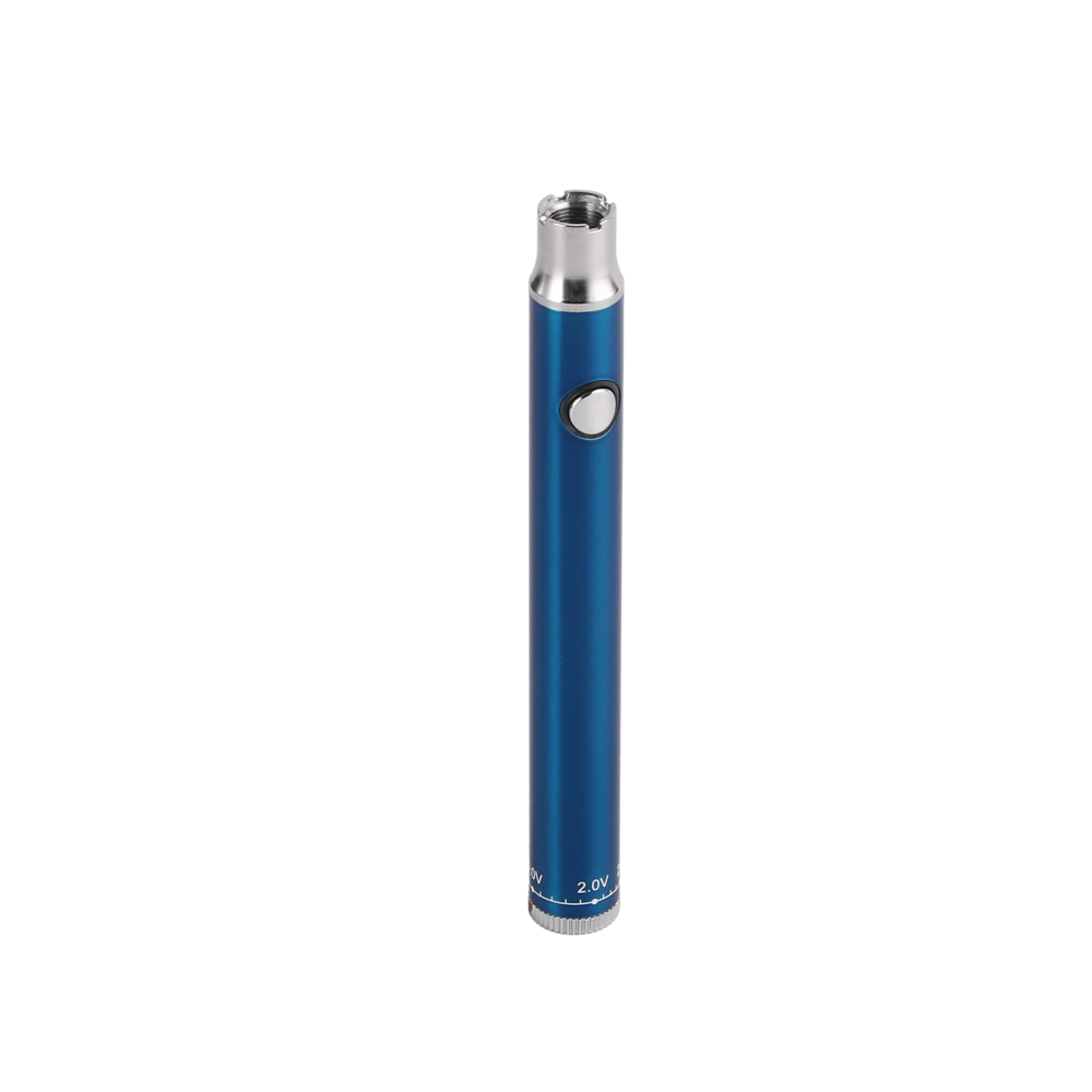 CBD Twist 510 Thread Battery blue – Adjustable Voltage Vape Pen Battery for Wax, CBD, and Dry Herb Cartridges