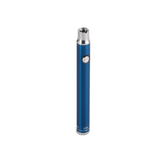 CBD Twist 510 Thread Battery blue – Adjustable Voltage Vape Pen Battery for Wax, CBD, and Dry Herb Cartridges