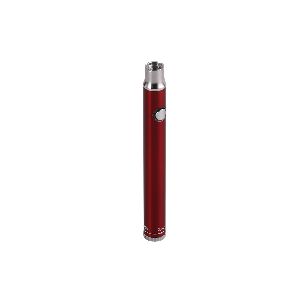 CBD Twist 510 Thread Battery red – Adjustable Voltage Vape Pen Battery for Wax, CBD, and Dry Herb Cartridges