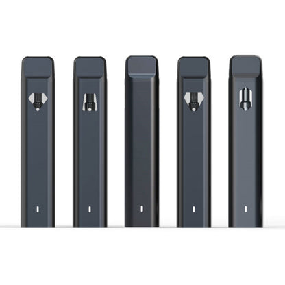 CBD Vape Disposable Pod – 2ml Refillable Device for CBD & THC Oil with Ceramic Coil and Type-C Recharge |Black|