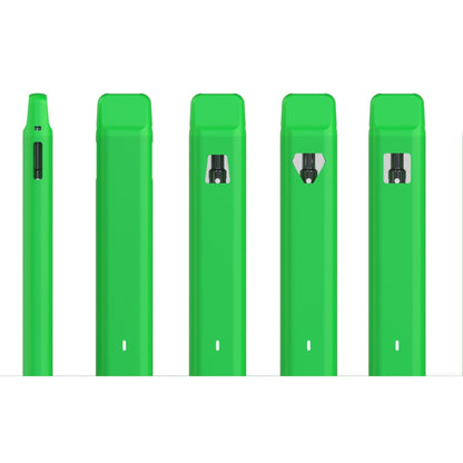 CBD Vape Disposable Pod – 2ml Refillable Device for CBD & THC Oil with Ceramic Coil and Type-C Recharge |Green|