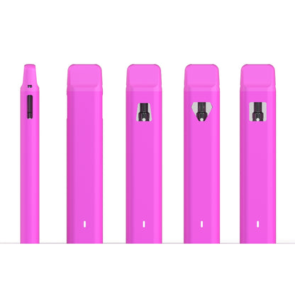 CBD Vape Disposable Pod – 2ml Refillable Device for CBD & THC Oil with Ceramic Coil and Type-C Recharge |Pink|