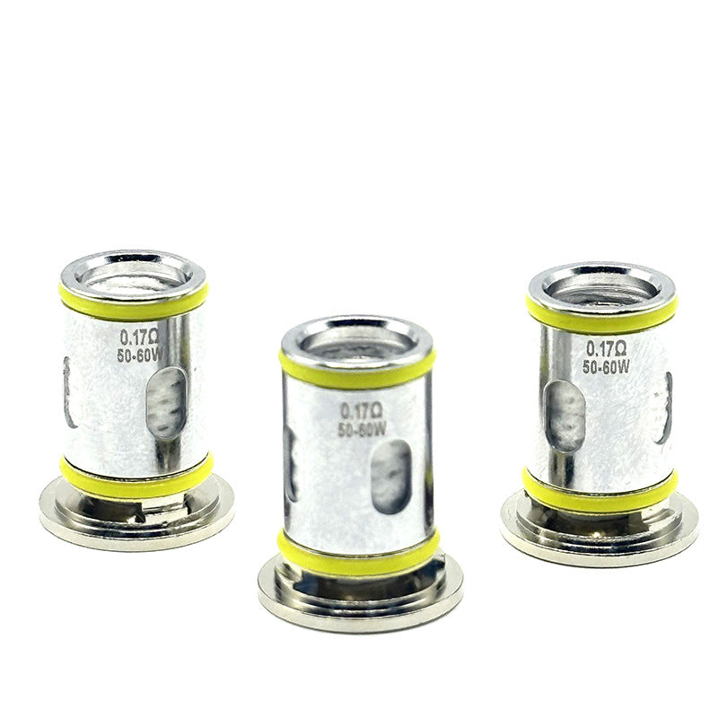 CK Replacement Coils for Cloudflask – 0.17Ω & 0.25Ω Mesh Vape Coils (5-Pack)