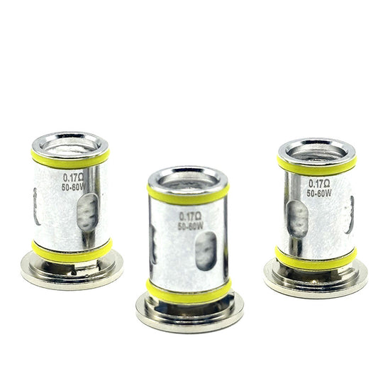 CK Replacement Coils for Cloudflask – 0.17Ω & 0.25Ω Mesh Vape Coils (5-Pack)