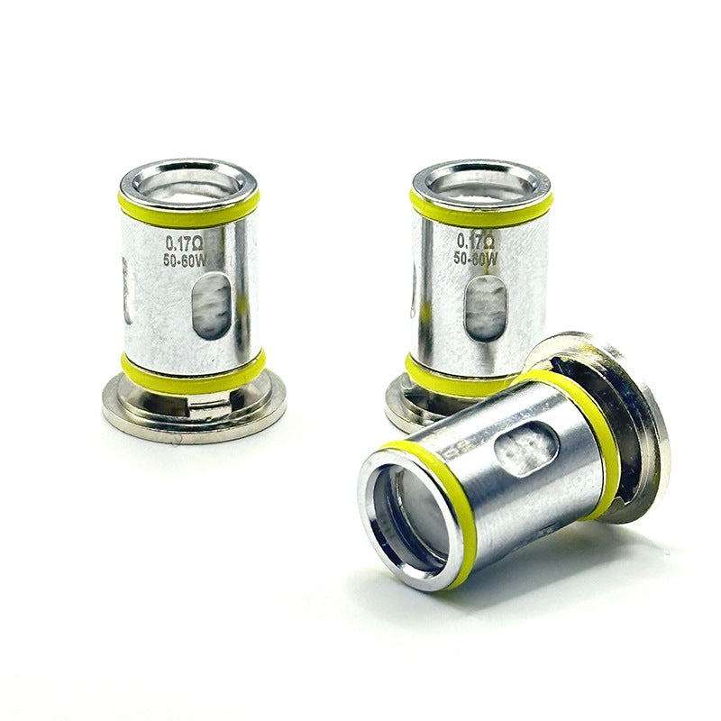 CK Replacement Coils for Cloudflask – 0.17Ω & 0.25Ω Mesh Vape Coils (5-Pack)