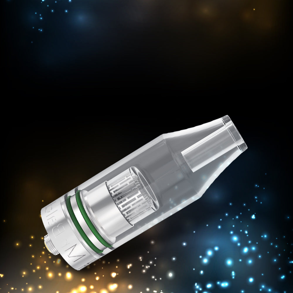 Crystal 1 Vape Pen Vaporizer – 510 Thread Wax Vaporizer with Wickless Quartz Coil for Smooth, Flavorful Hits