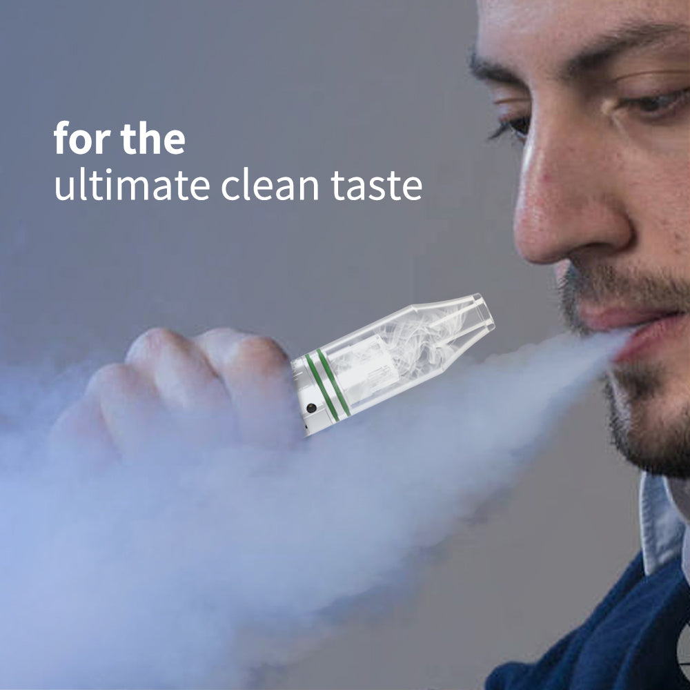 Crystal 1 Vape Pen Vaporizer – 510 Thread Wax Vaporizer with Wickless Quartz Coil for Smooth, Flavorful Hits