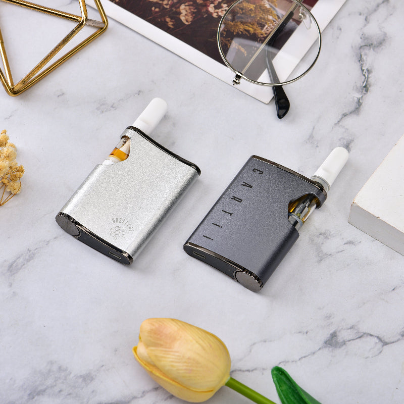 DAZZLEAF CARTii Twist 510 Vape Cartridge Battery – 600mAh Variable Voltage with Preheat & Auto Draw