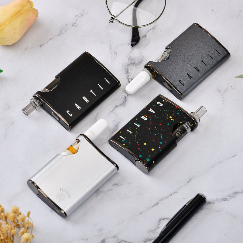 DAZZLEAF CARTii Twist 510 Vape Cartridge Battery – 600mAh Variable Voltage with Preheat & Auto Draw