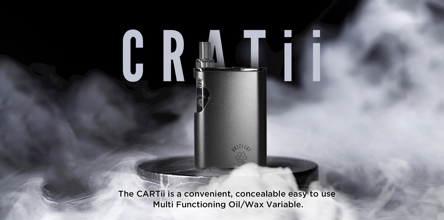 DAZZLEAF CARTii Twist 510 Vape Cartridge Battery – 600mAh Variable Voltage with Preheat & Auto Draw