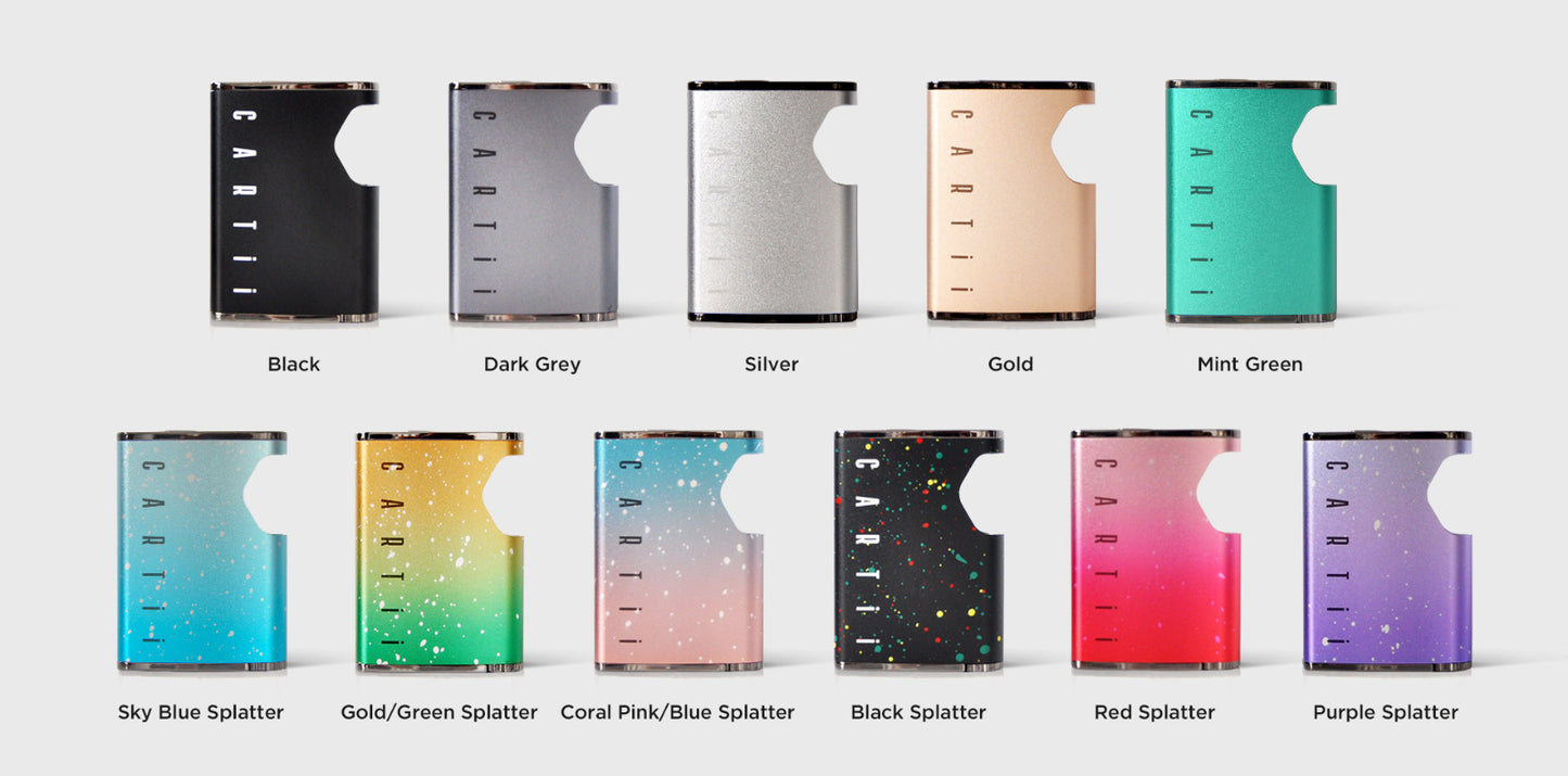 DAZZLEAF CARTii Twist 510 Vape Cartridge Battery – 600mAh Variable Voltage with Preheat & Auto Draw