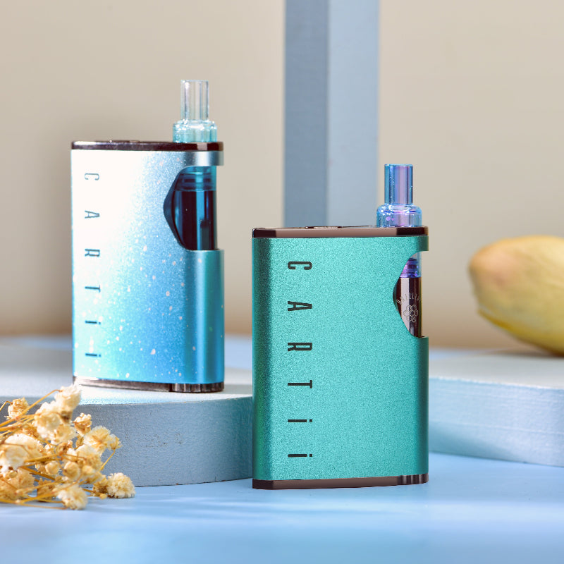 DAZZLEAF CARTii Twist 510 Vape Cartridge Battery |Green| – 600mAh Variable Voltage with Preheat & Auto Draw