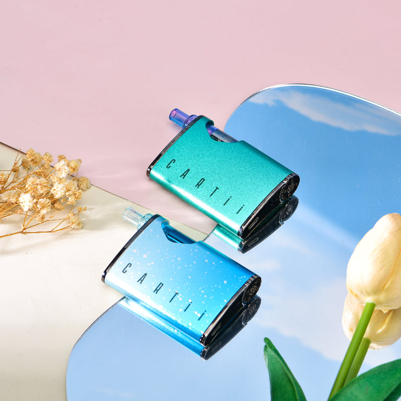 DAZZLEAF CARTii Twist 510 Vape Cartridge Battery |Green| – 600mAh Variable Voltage with Preheat & Auto Draw