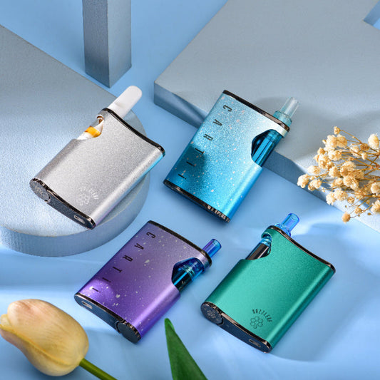 DAZZLEAF CARTii Twist 510 Vape Cartridge Battery |Purple| – 600mAh Variable Voltage with Preheat & Auto Draw