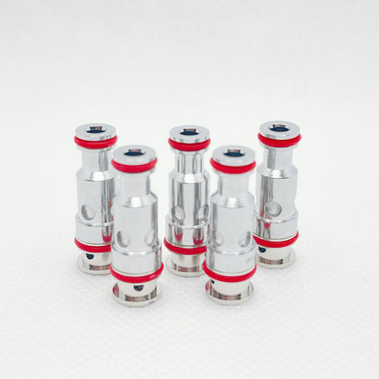 FlexuQ AF 857 Replacement Vape Coils – 0.8Ω, 1.0Ω, 1.2Ω Non-Threaded Coil Vape Accessories for Stick Block 857 Pro Peak