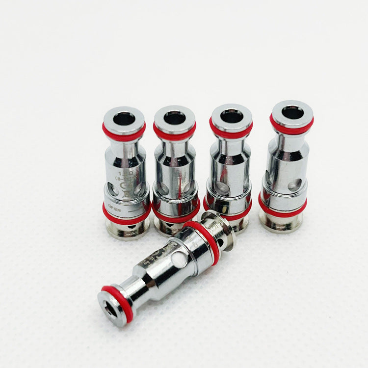 FlexuQ AF 857 Replacement Vape Coils – 0.8Ω, 1.0Ω, 1.2Ω Non-Threaded Coil Vape Accessories for Stick Block 857 Pro Peak