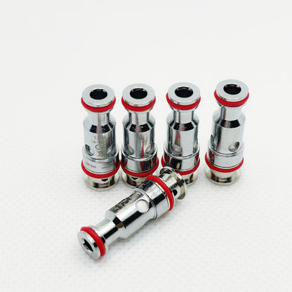 FlexuQ AF 857 Replacement Vape Coils – 0.8Ω, 1.0Ω, 1.2Ω Non-Threaded Coil Vape Accessories for Stick Block 857 Pro Peak