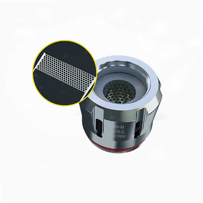 HW-M 0.15Ω & HW-N 0.2Ω Mesh Replacement Vape Coils (5-Pack) – Sub-Ohm Coil Vape Heads | Premium Coils for Vape Accessories