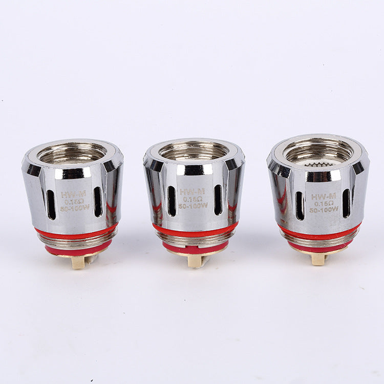 HW-M Mesh Replacement Coils (5-Pack) – 0.15Ω Vape Coils for Small God of War Devices, Sub-Ohm Coil Vape Accessories
