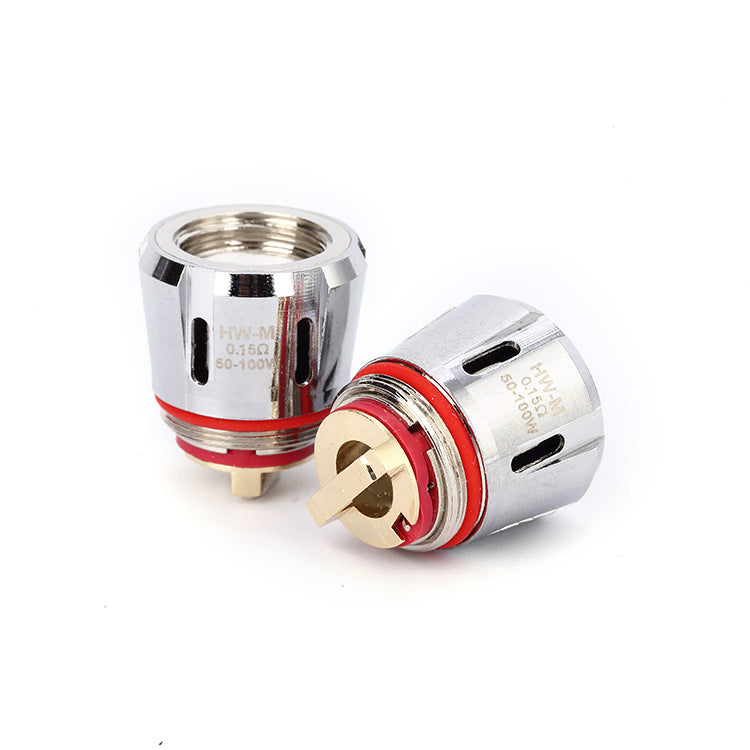 HW-M Mesh Replacement Coils (5-Pack) – 0.15Ω Vape Coils for Small God of War Devices, Sub-Ohm Coil Vape Accessories