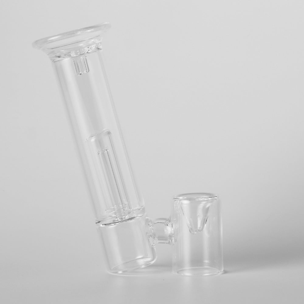 LONGMADA Motar 1 & 2 Quartz Bucket Vape Atomizer with Pyrex Glass Mouthpiece – 0.4Ω