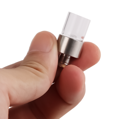 LONGMADA Motar 1 & 2 Quartz Replacement Vape Coils – 0.4Ω, For Dry Herb & Wax, 510 Thread Compatible (2-Pack)