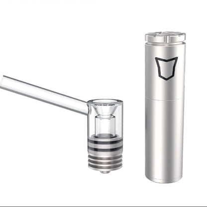 LONGMADA Motar 1 510 Thread Vape Kit – Coilless Quartz Atomizer, Glass Mouthpiece & Rechargeable Battery