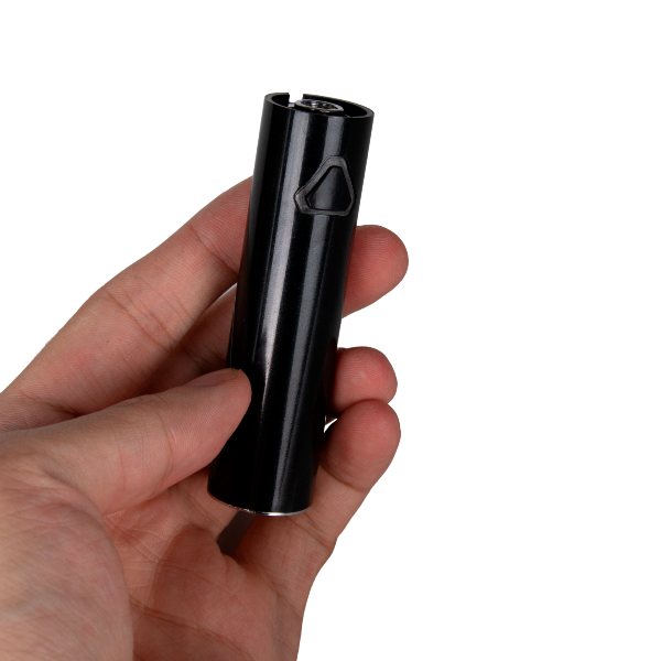 LONGMADA Motar 3 510 Thread Battery (Black) – Adjustable Vape Battery with Type-C Charger for Wax and Herb