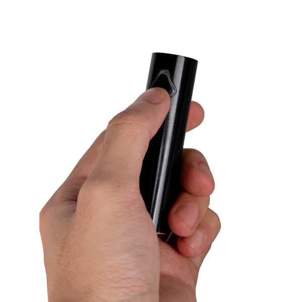 LONGMADA Motar 3 510 Thread Battery (Black) – Adjustable Vape Battery with Type-C Charger for Wax and Herb