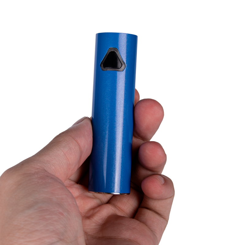 LONGMADA Motar 3 510 Thread Battery (Blue) – Adjustable Vape Battery with Type-C Charger for Wax and Herb