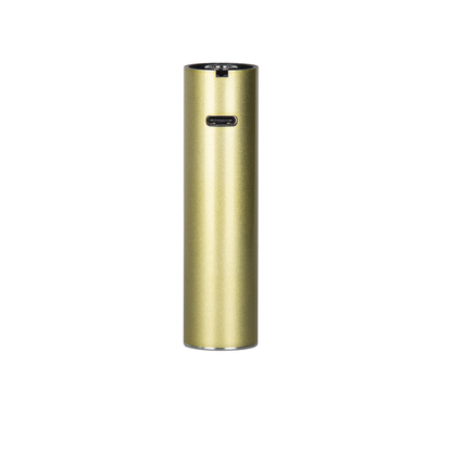 LONGMADA Motar 3 510 Thread Battery (Gold) – Adjustable Vape Battery with Type-C Charger for Wax and Herb