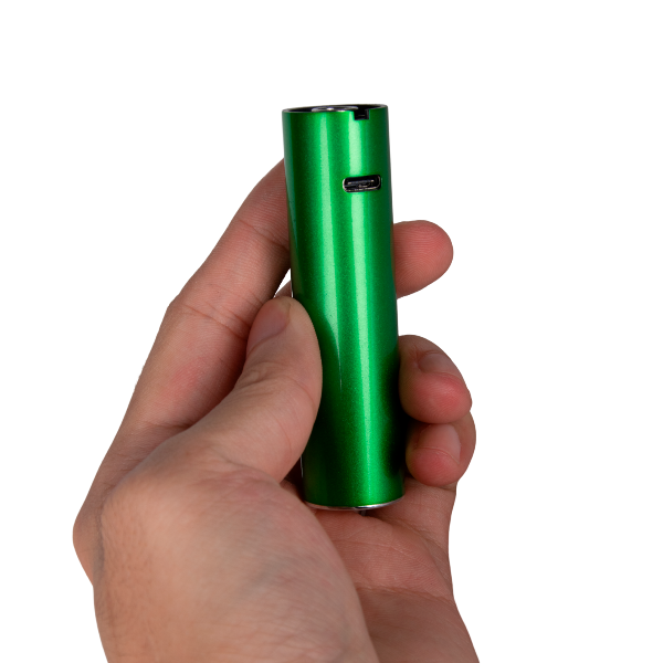 LONGMADA Motar 3 510 Thread Battery (Green) – Adjustable Vape Battery with Type-C Charger for Wax and Herb