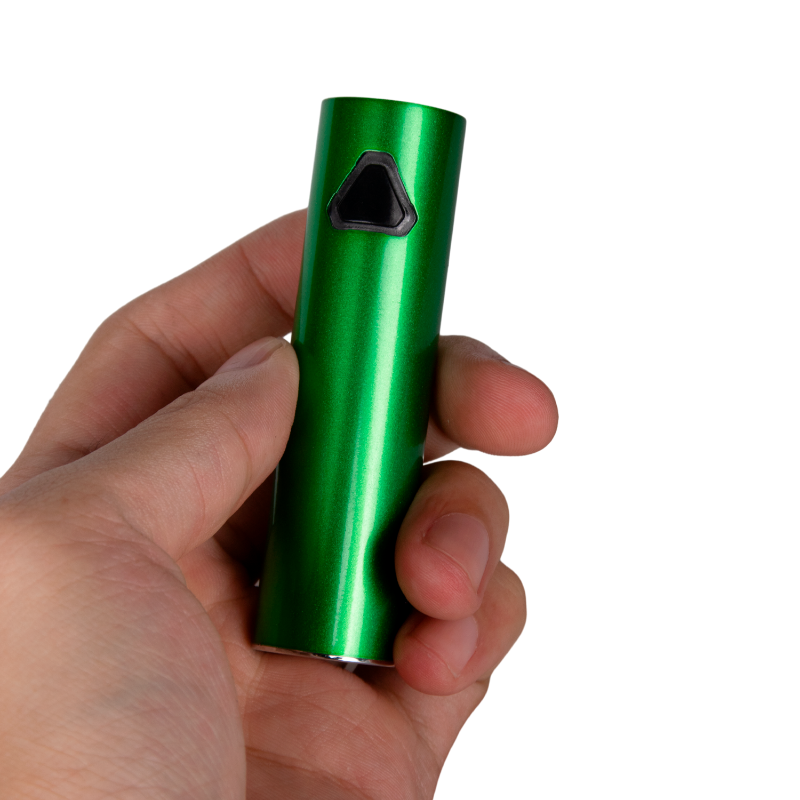 LONGMADA Motar 3 510 Thread Battery (Green) – Adjustable Vape Battery with Type-C Charger for Wax and Herb