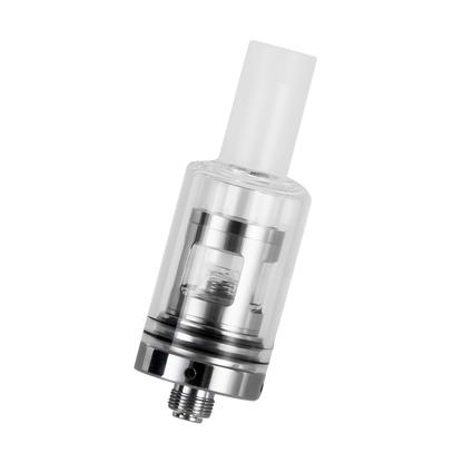 LONGMADA Quarta Bucket Vape Atomizer with Quartz Chamber and Glass Mouthpiece – 510 Thread Vape Accessory for Dry Herb and Wax