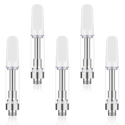 Longmada H10 510 Thread Replacement Atomizer Set – 5 Pack Ceramic Vape Atomizers