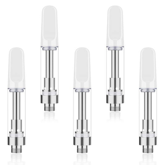 Longmada H10 510 Thread Replacement Atomizer Set – 5 Pack Ceramic Vape Atomizers